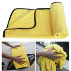 Kit 5 Panos de Microfibra Para Secar Carros